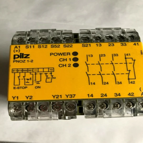 

1-2pnoz 1-2 24 В 3s1o Реле безопасностиj Совершенно новый оригинальный Spot Plc