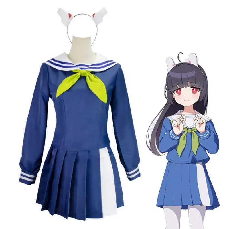 Anime Blue Archive Kasumizawa Miyu Cosplay Costume for Women XS-XL Girl Sailor Suit Skirt Accessories Halloween Cosplay Costume