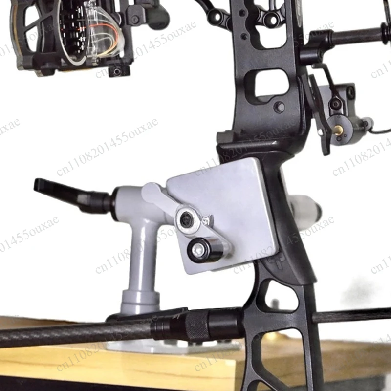 Metal Compound Bow Tuning Stand Multi Angle Adjustable Bow Vise Outdoor Archery Equipment For Bow Debugging Repair Work