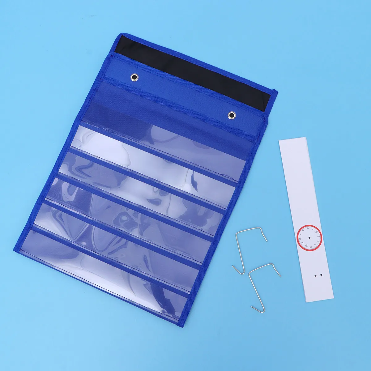 

14 Pocket Transparent Time Table for Preschool Students Timetable Learning Aids Reinforce Time Management Plan Ahead Work