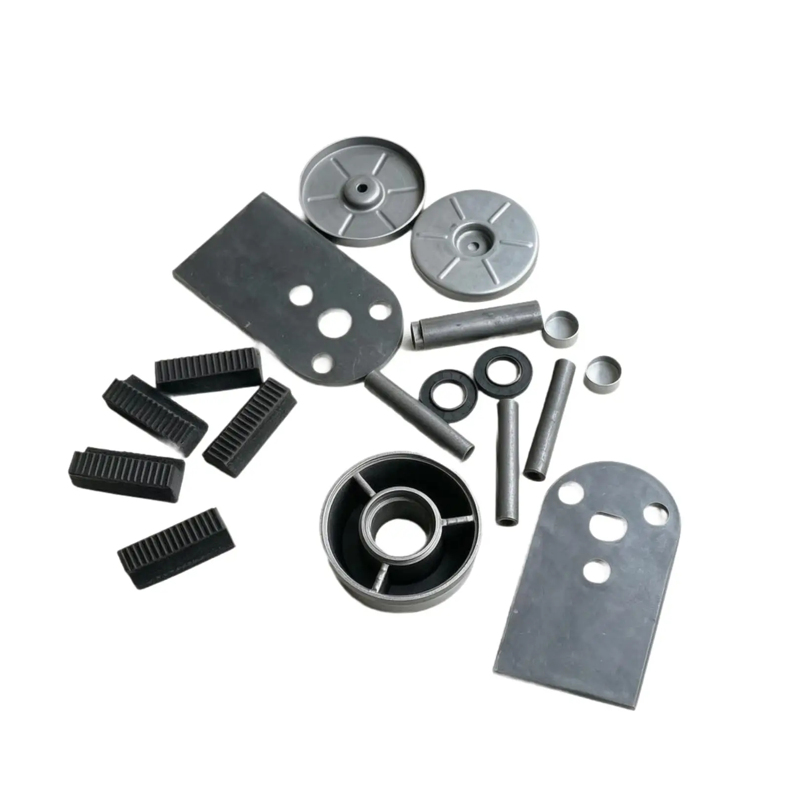 Rowing Exercise Machine Repair Parts Kit Metal Limit Bracket for Home Gym Equipment Replacement Hardware Set