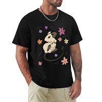 Degu Degoo Flowers T-Shirt tops oversizeds mens designer clothes