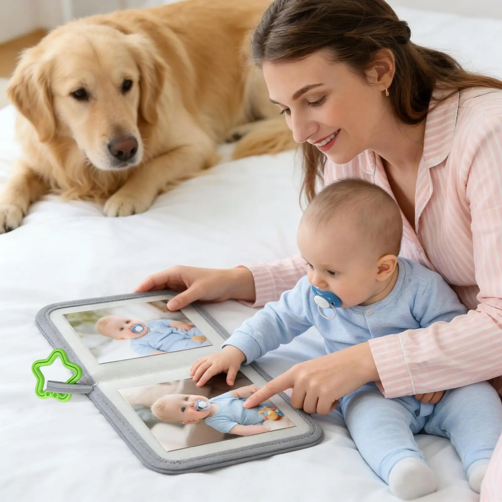 Photo Album For Kids Soft Memory Preservation Supplies Child Album Photo Book For New Parents Grandparents Mothers Photography