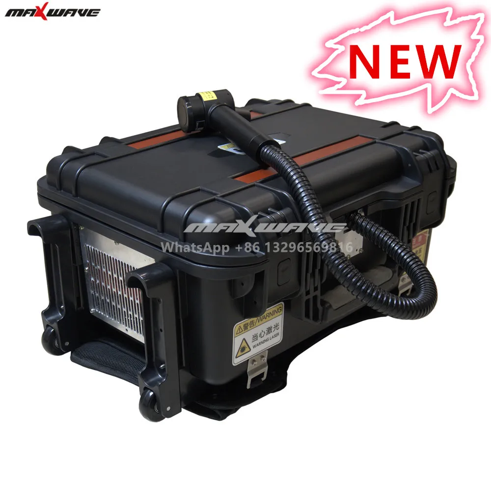 

100w laser cleaning machine rust removal cleaner for rust paint oil Oxide paint layer