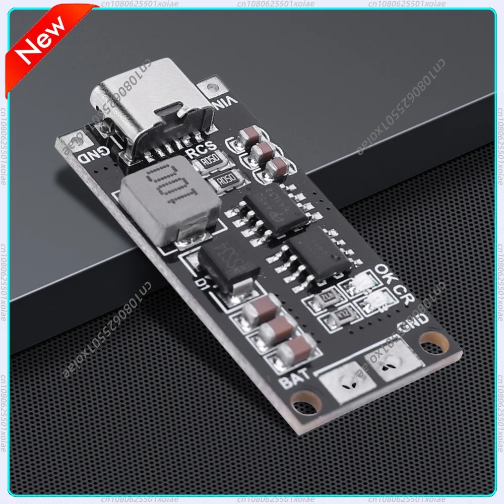 2S 3S 4S Type-C To 8.4V 12.6V 16.8V Charging Boost Module 1A 2A 4A Step-Up Power Module Overvoltage Protection LED Indicator