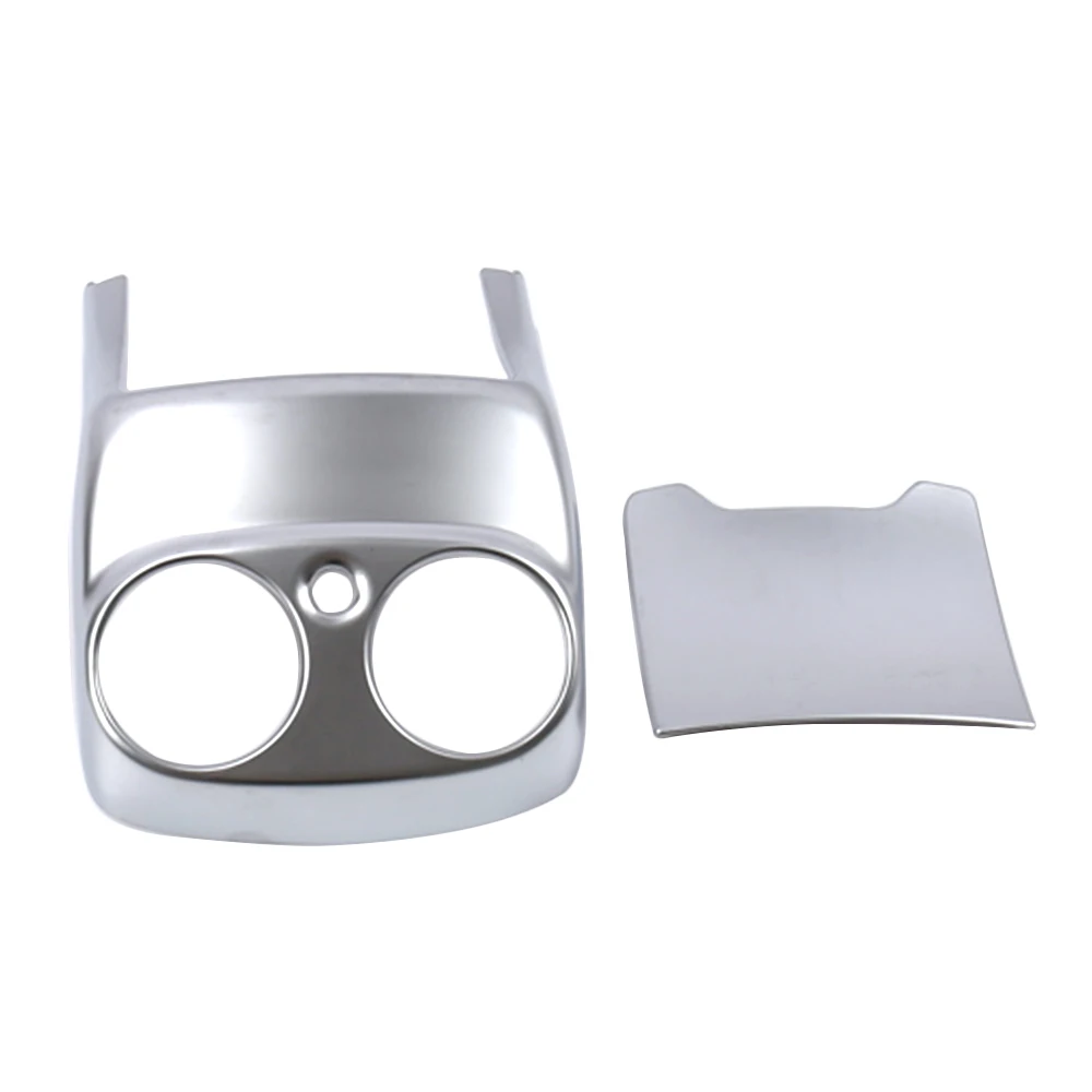 For Mercedes Benz C Class W205 C180 C200 C260 2015 2021 Car Center Armrest Rear Air Outlet Vent Frame Cover Trim Anti Kick Plate