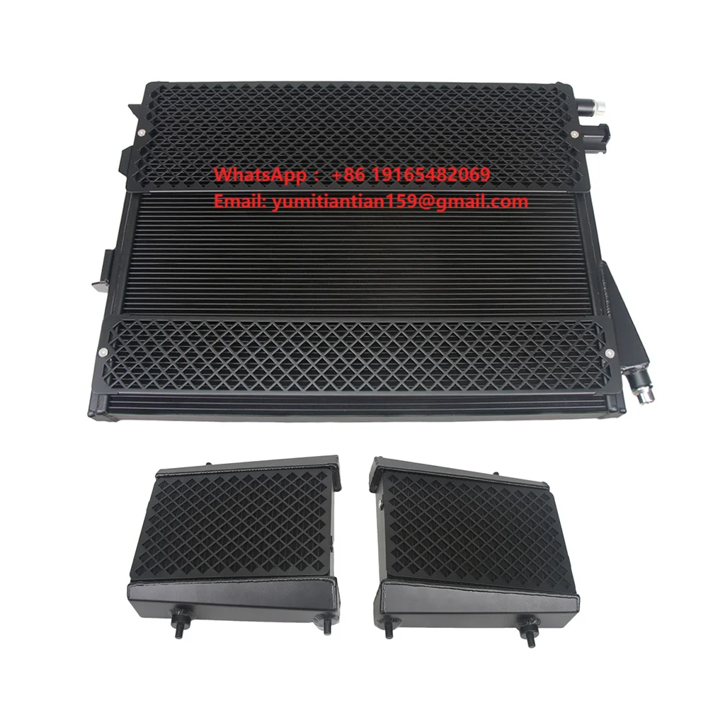 Aluminum Heat Exchanger Intercooler With Auxiliary Radiator for BMW B58 Gen2 M240i M340i 2019+