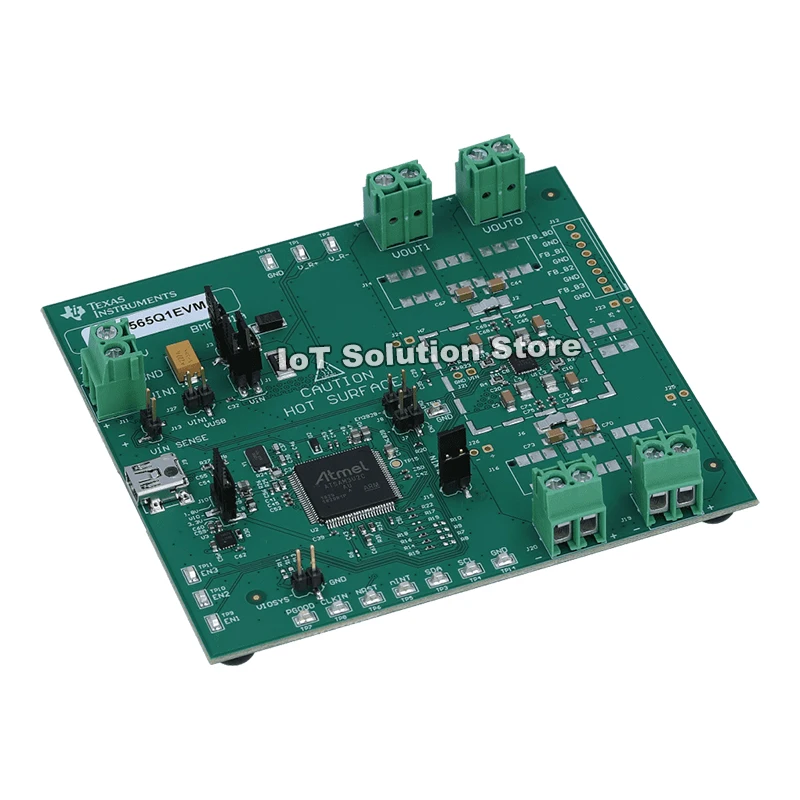 LP87565Q1EVM Dual Output 8 A + 8 A Buck Converters With Integrated Switches Evaluation Module