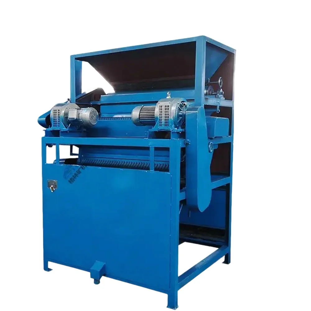 Single/Double/Three Rollers Dry Belt Magnetic Separator for Ore Sand Monazite/Iron/Zirconium Mineral Mining Magnetic Separator