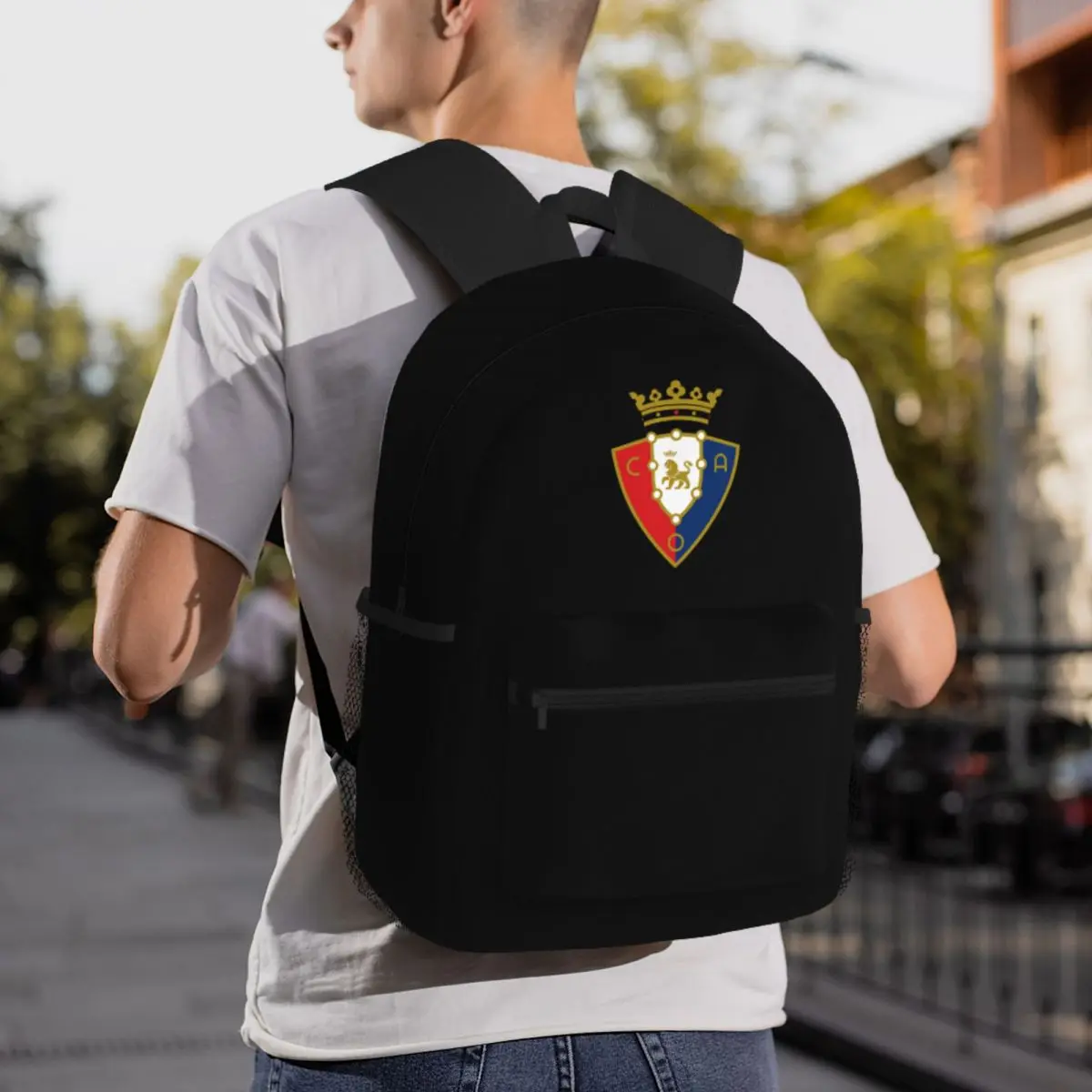 Osasuna Volta à Mochila Escolar, Saco De Armazenamento Simples, Material De Escritório, Papelaria Bonito