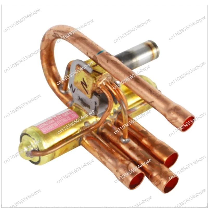 

For Air Conditioner Four-way Reversing Valve 1P/1.5P/2P/3P/5P10-horse Air Conditioner Four-way Valve Solenoid Valve with Coil