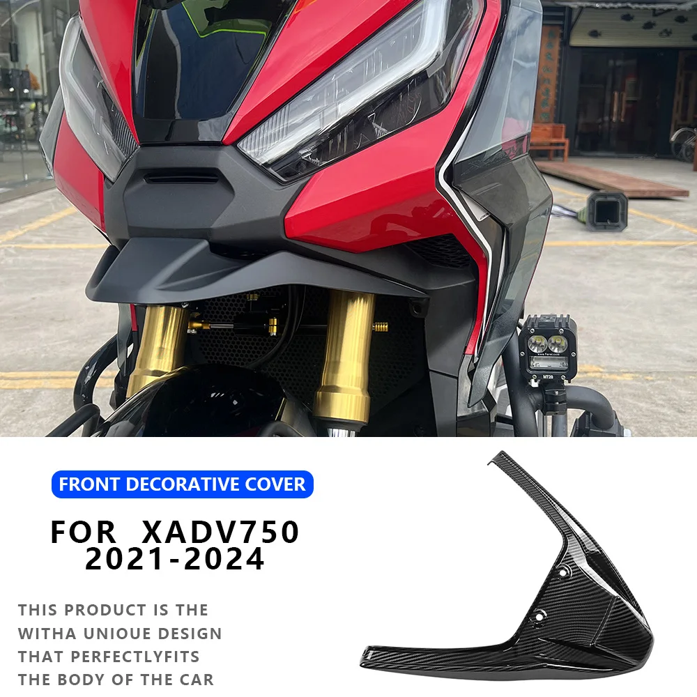 

MTKRACING для HONDA XADV 750 2021-2024, обтекатель мотоцикла, крылышки, голый передний спойлер, крылышки, передний клюв, удлинитель конуса для носа