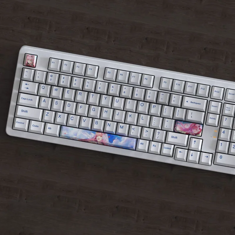 Anime Keycaps 02 3D Resin Kawaii Keyboard Cap Cartoon Handmade Gaming Artistic Keycap for Mechanical Keyboard  Accessory Gift