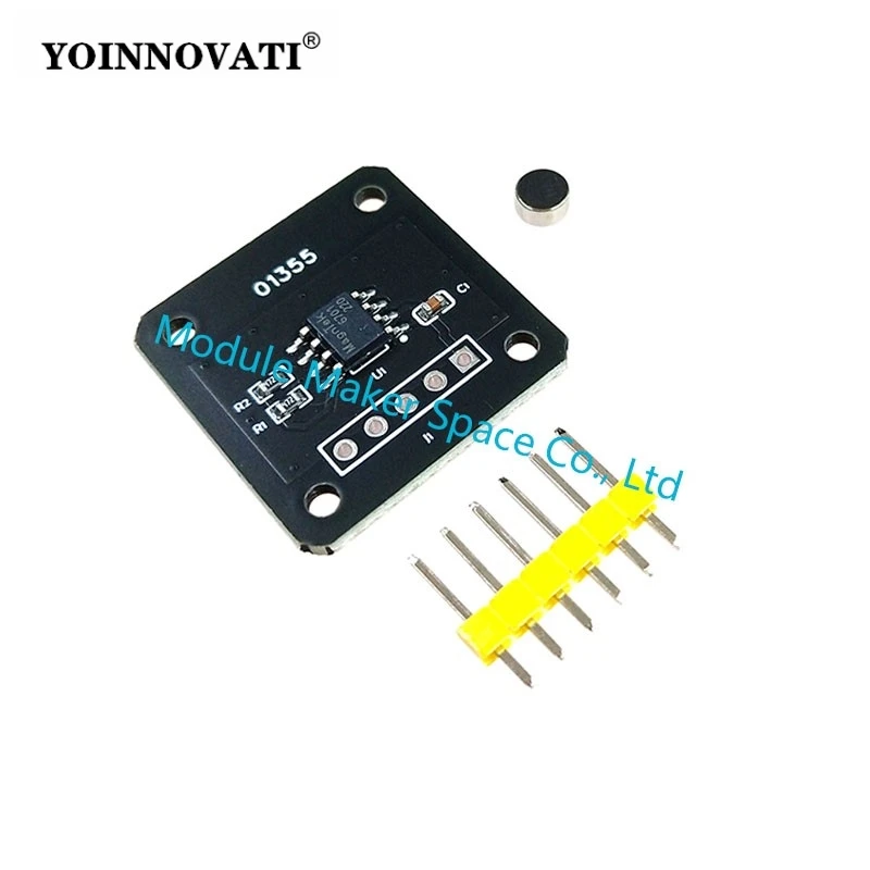 MT6701 Magnetic Encoder Magnetic Induction Angle Measurement Sensor Module 14bit High Precision Replacement AS5600