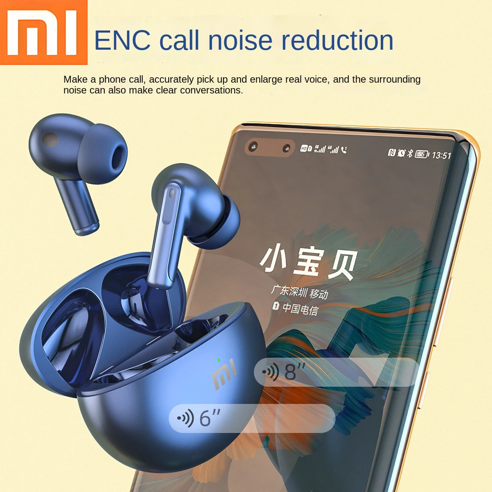 XIAOMI XY-70 TWS Bluetooth Earphone ANC Wireless In Ear Headphone Noise Cancelling Wireless Charging Touch Control ENC Headset