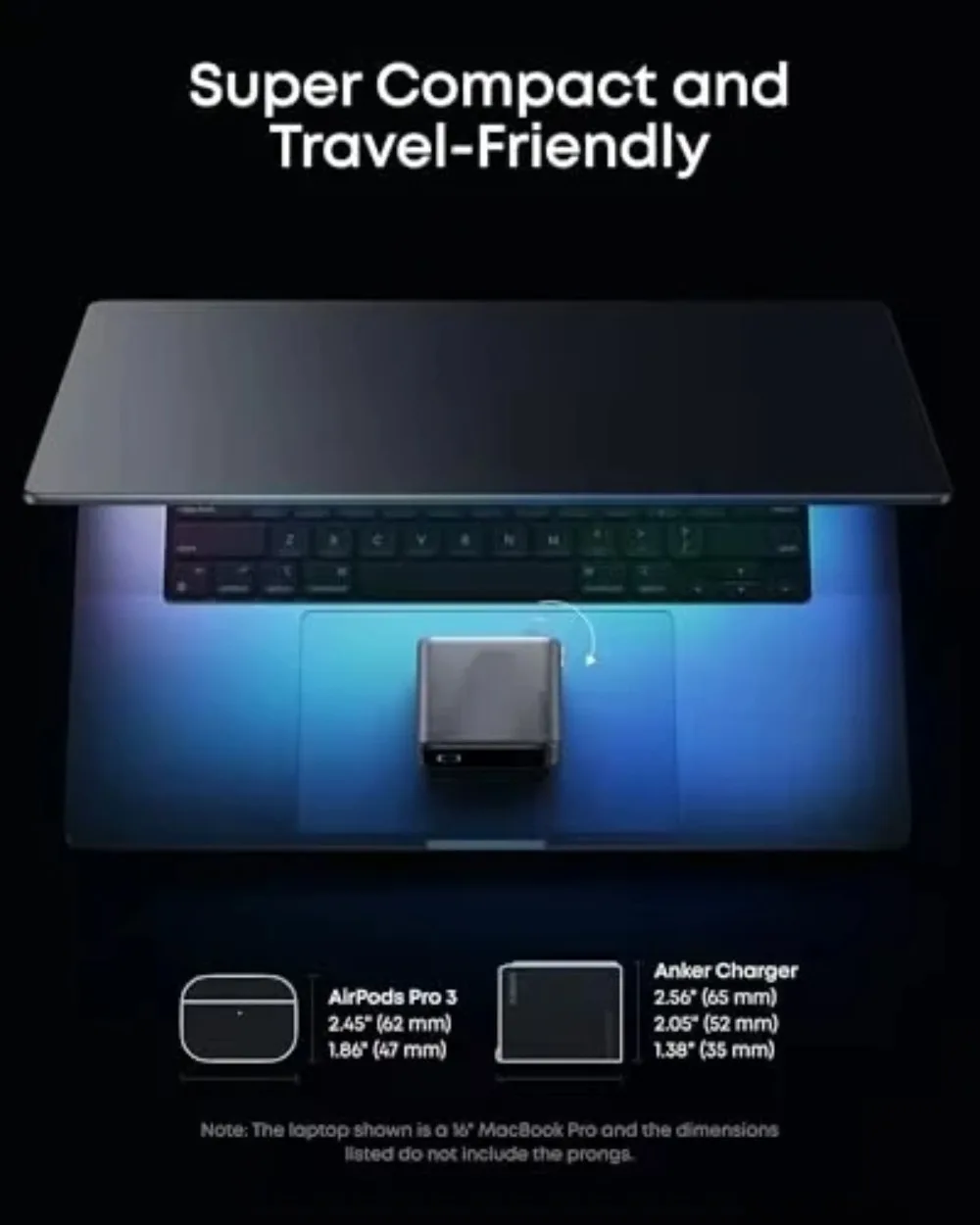 New Arrival Anker Prime 160W 3-Port GaN USB-C Charger Smart Touch Display Fast Charging Block Max 140W Power For Laptop Phone