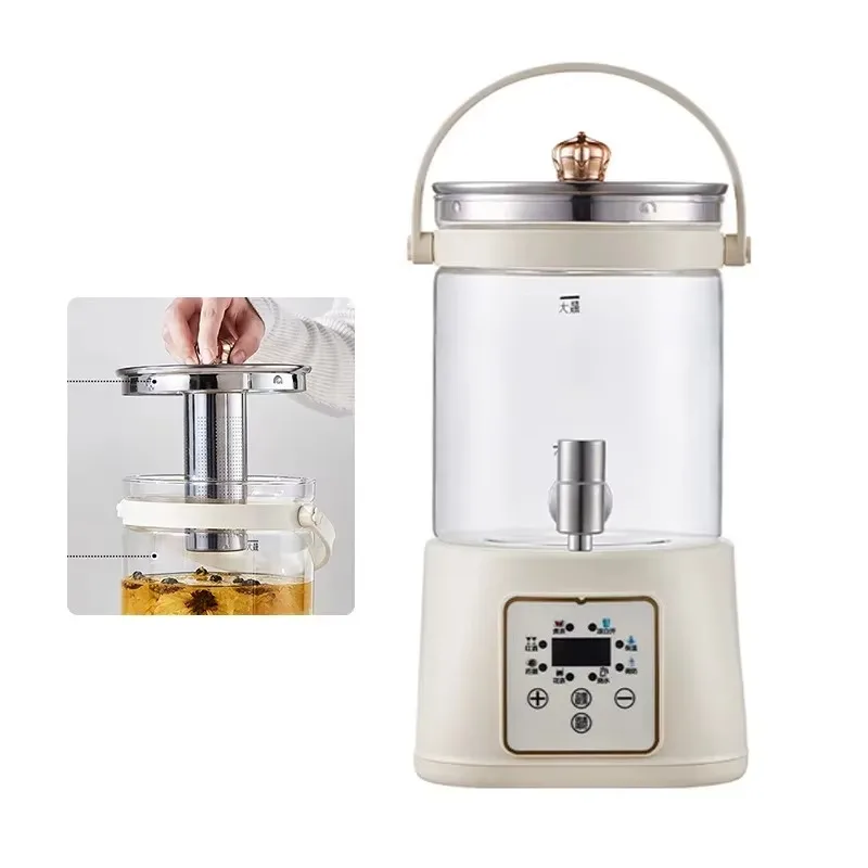 FirmHome Store Hot Sale Constant Temperature Health Pot Stew And Boil Integrated Kettle Large Capacity Multi-Functional Flower