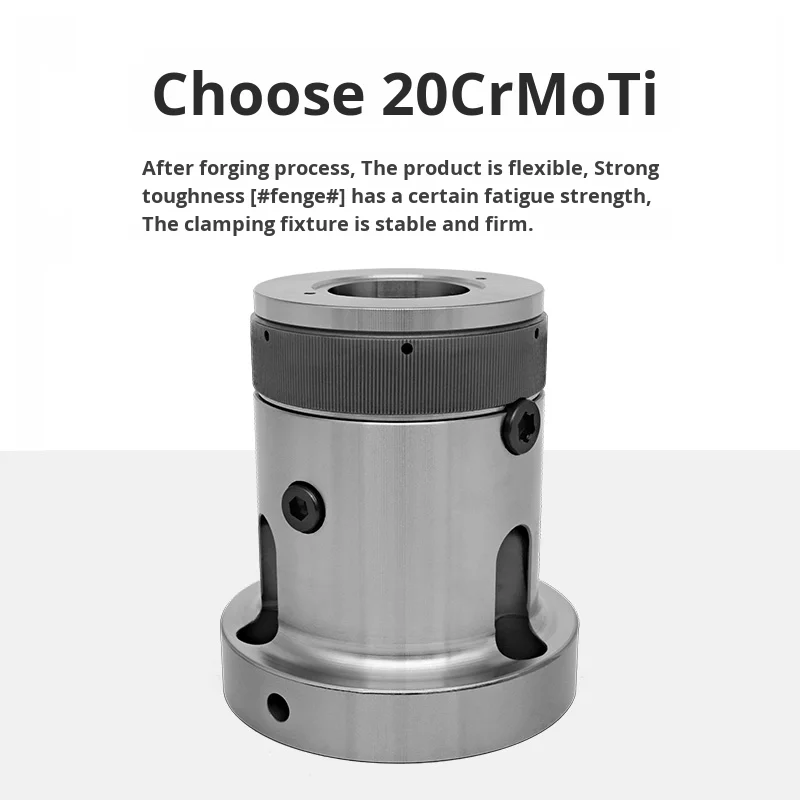 A2-6 CNC Lathe Machine Spindle Front Push 173E Chuck Holder With 46 Collet Sleeve 185 Chuck Holder Machine Tools Accessories
