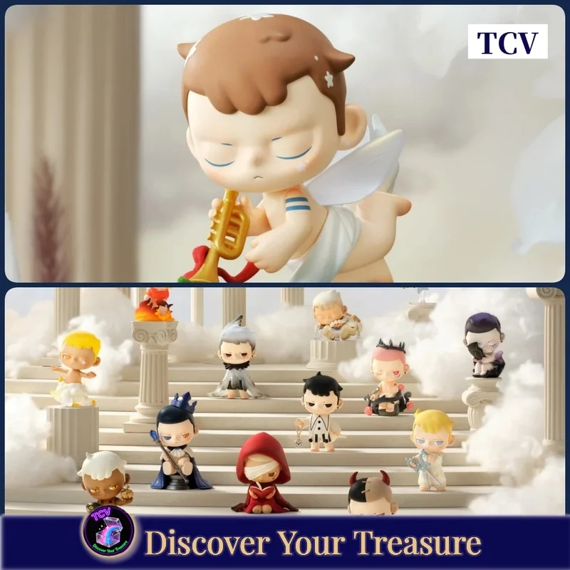 

Tcv Popmart Kubo Angel'S Poem Series Фигурки Модная слепая коробка Настольный орнамент Таинственная коробка для мальчиков Детские игрушки Подарок на день рождения Ангел