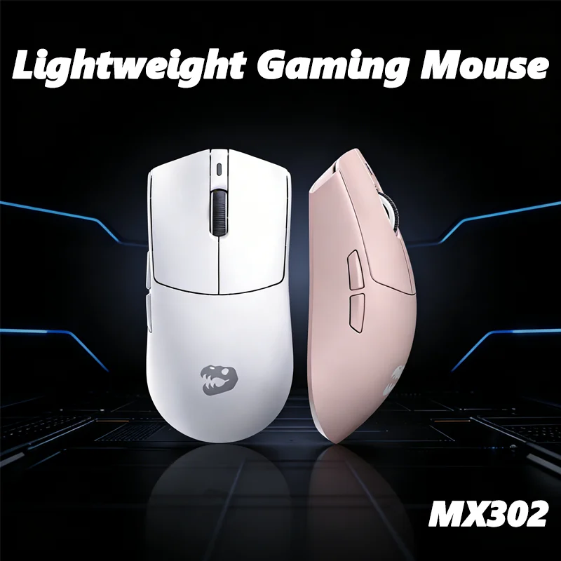MLOONG MX302 Wireless Gaming Mouse 200-24000 DPI Rechargeable Ergonomic Mice For PC Laptop Esports Office Gaming Accessories