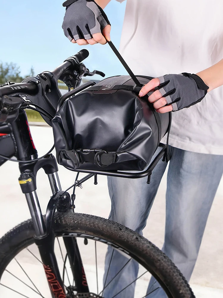 AliExpress NONE Bicycle Front Rack Aluminum Alloy Multi-Functional Bike Front Rack MTB Road Bike Bag Rack Outdoor Cycling Accessories