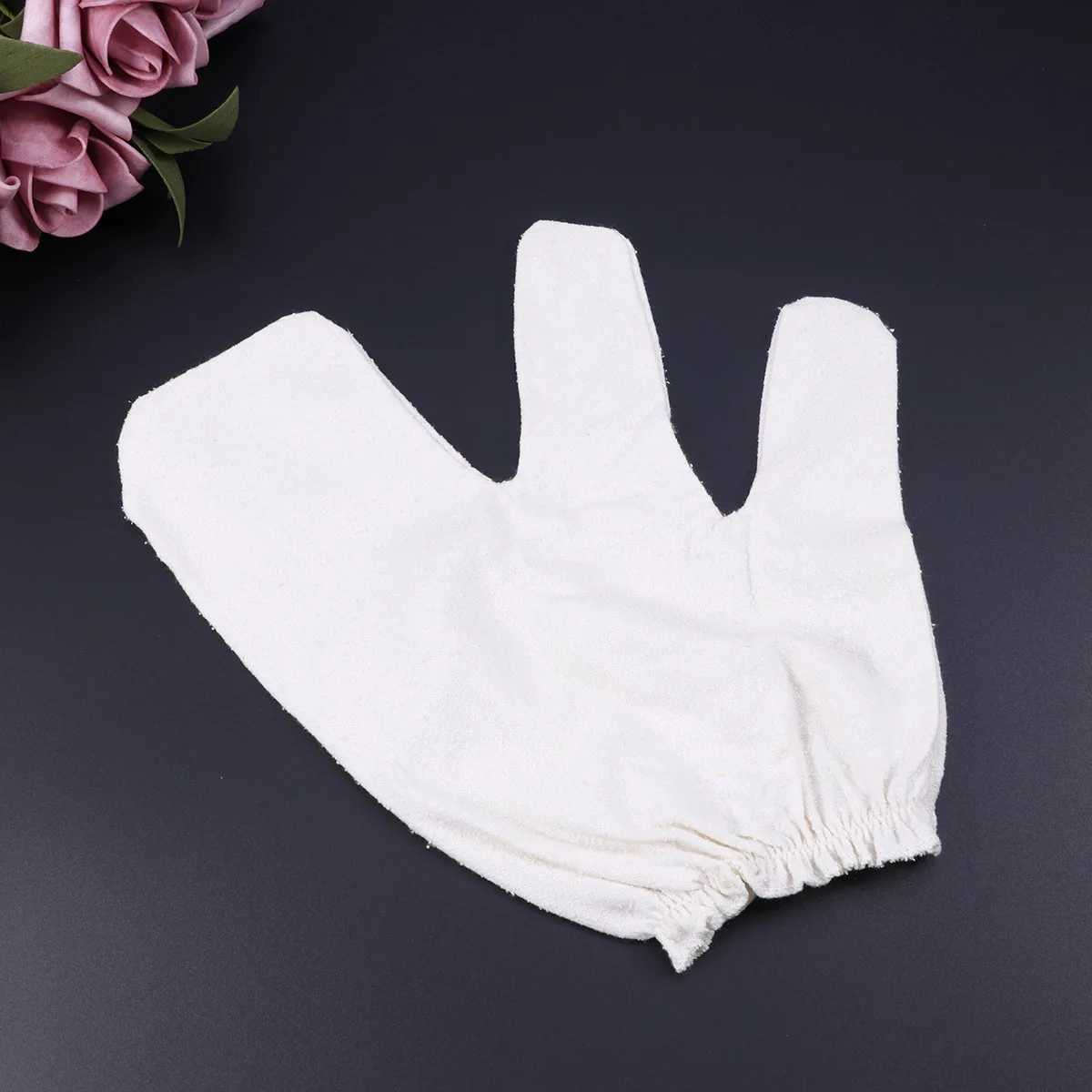 

Silk Bath Shower Mitt Exfoliating Gloves Multi Function Scrubber for Skin Massage Bath Mitts Shower Mitts