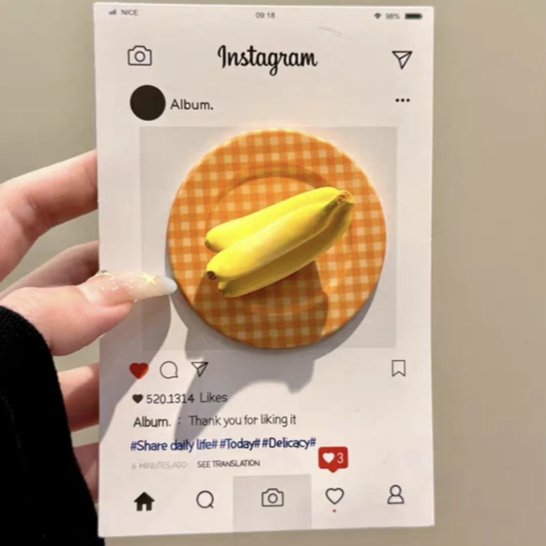 

Забавные бананы для Magsafe, магнитный чехол для телефона Griptok Grip Tok, подставка для IPhone 15, складной чехол для беспроводной зарядки, кольцо-держатель