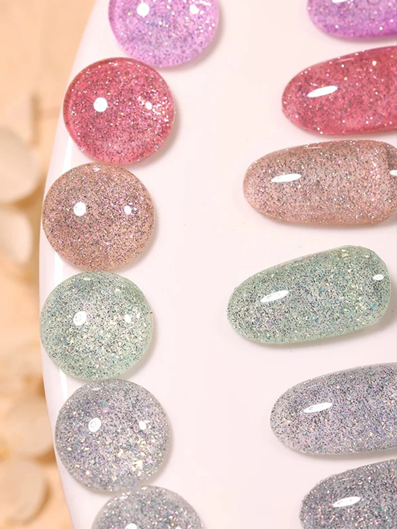 1-12pcs 15ml Autunno Nail Cielo stellato Laser Diamante Gel Smalto per unghie UV LED Polimerizzazione Vacanza Regalo delle donne Nail Art Forniture quotidiane FAI DA TE