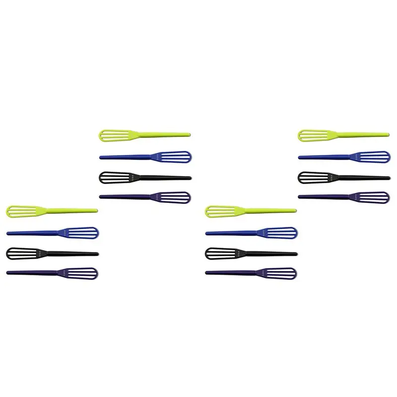 20Pcs Pro Salon Hairdressing Dye Cream Whisk Plastic Hair Mixer Barber Stirrer Blender Hair Care Styling Tools