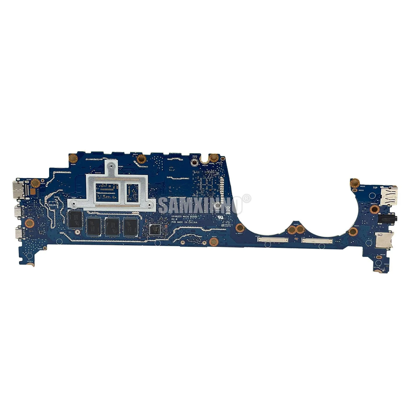 Imagem -04 - Samxinno Ux482ea Placa-mãe para Asus Zenbook Duo 14 Ux482ea-hy106t Ux482eg Placa-mãe Portátil com Cpu I51135g7 I7-1165g7