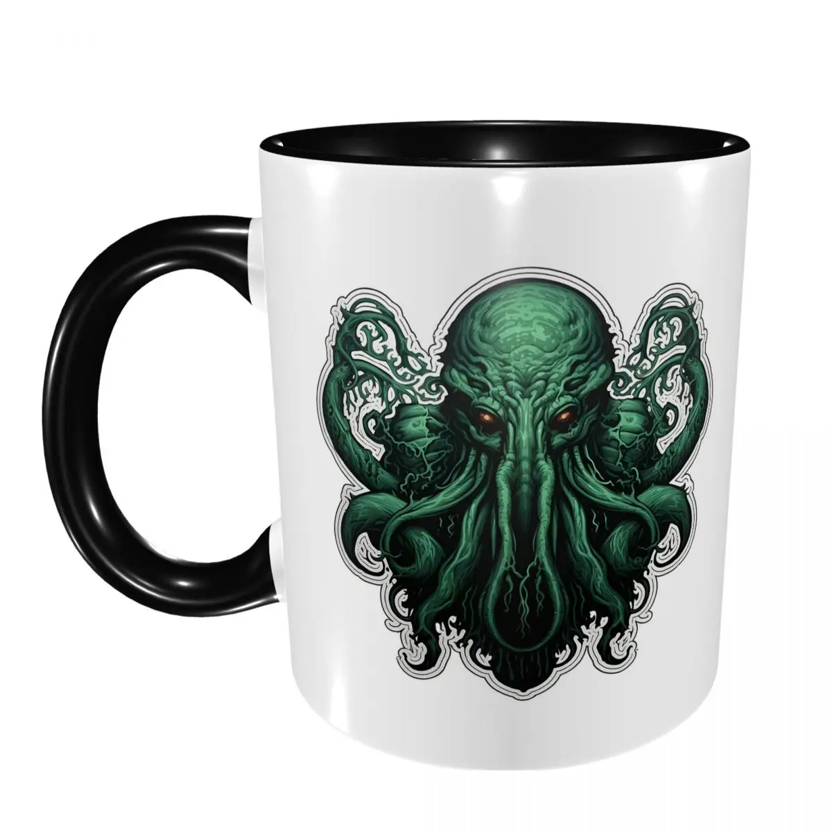 Cool H.P. Lovecraft The Call Of Cthulhu Mug Funny Ceramic Coffee Cups Tea Mugs Milk Cup Drinkware Gift for Woman Man