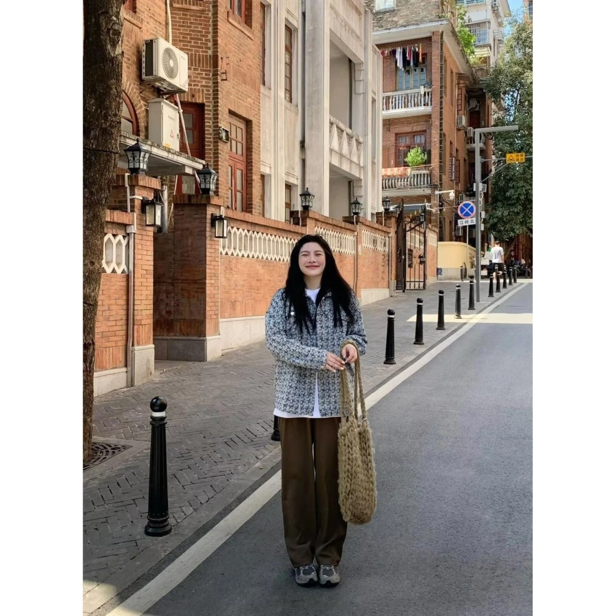 

Advanced Knitted Snowflake Texture Men's Casual Faionable Jaet Loose Fit Autumn New Sle Polyester Fabric Youth