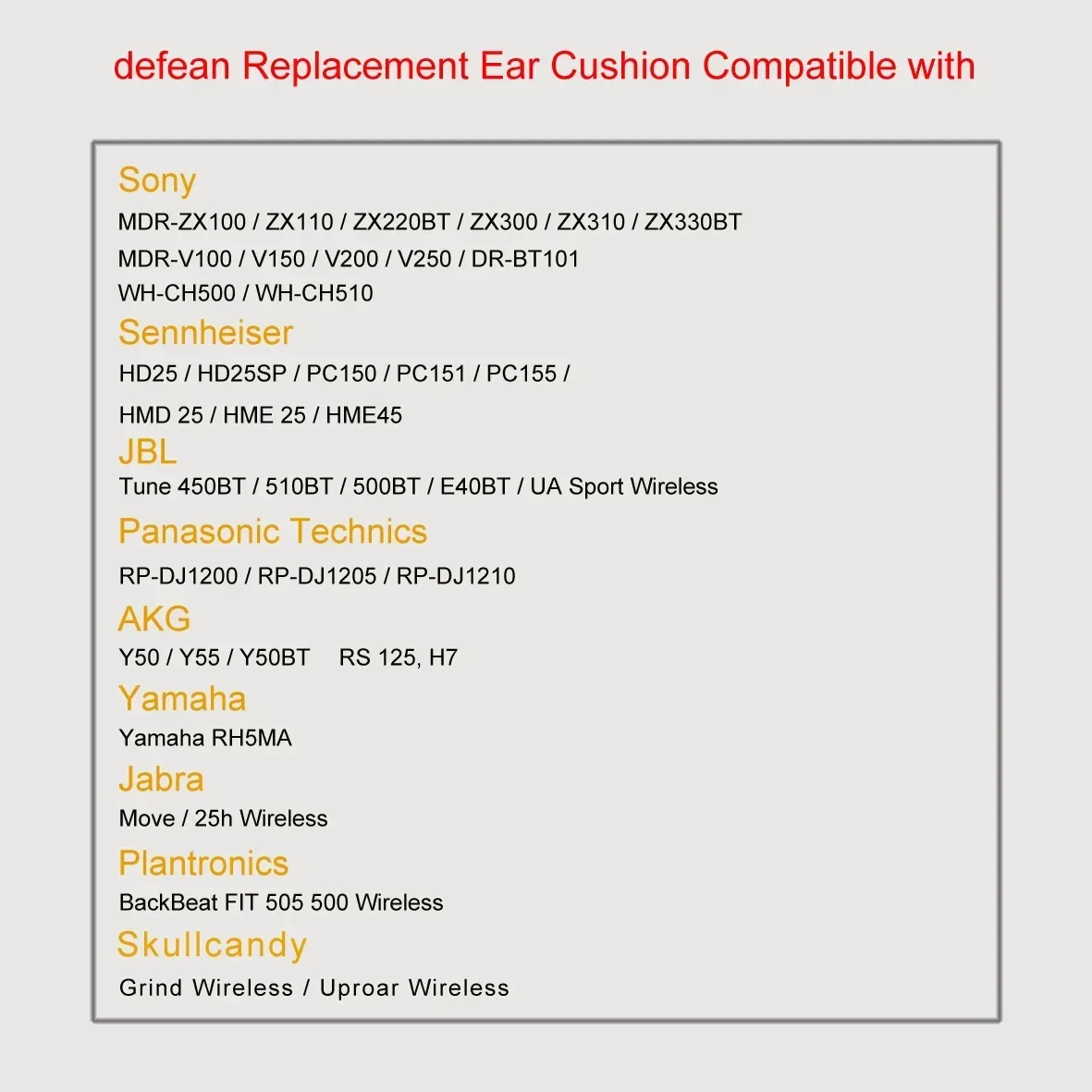 Cooling Gel Earpads For JBL Tune 450BT 460BT 500BT 510BT 520BT 660NC JR 300BT/JR300/JR 310BT/JR310 Headphone 70mm,2/15 - view 6