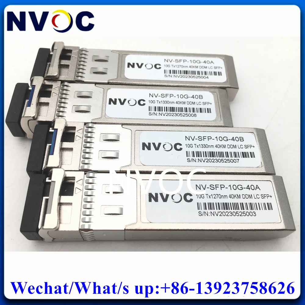 

10G BIDI10/20/40/60km 1270/1330nm 1490/1550nm 80KM LC SFP Module BIDI Transceiver Singlemode Single Fiber