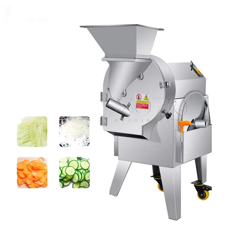 

Commercial Electric Motor-Driven Cucumber and Vegetable Slicer with Cube Cutter SUS304 Stainless Steel High Capacity