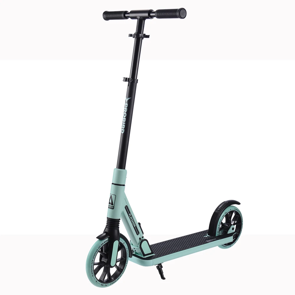 

STLF 2021 OEM 2 Wheel Kick Scooter with 200mm PU Wheel Adult Big Wheel Scooter
