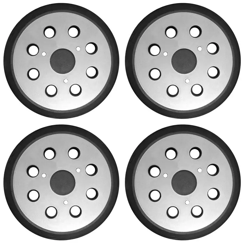 4Pcs 5 Inch 8 Hole Hook And Loop Sander Pad,Replacement Sander Pad For DW421/K, DW423/K DW426-B51B