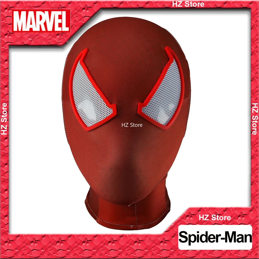 

Marvel Across The Universe Scarlet Spider-man Mask Superhero Masks Halloween Cosplay Costumes Fabric Material Headwear