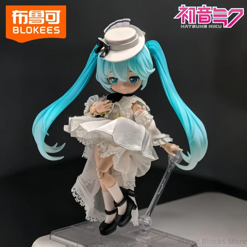 Bloques de Construcción BLOKEES Hatsune Miku, Música, Prefacio, Historia de BJD, Modelo de Juguete Ensamblado, Decoraciones de Escritorio, Regalos Navideños para Niños