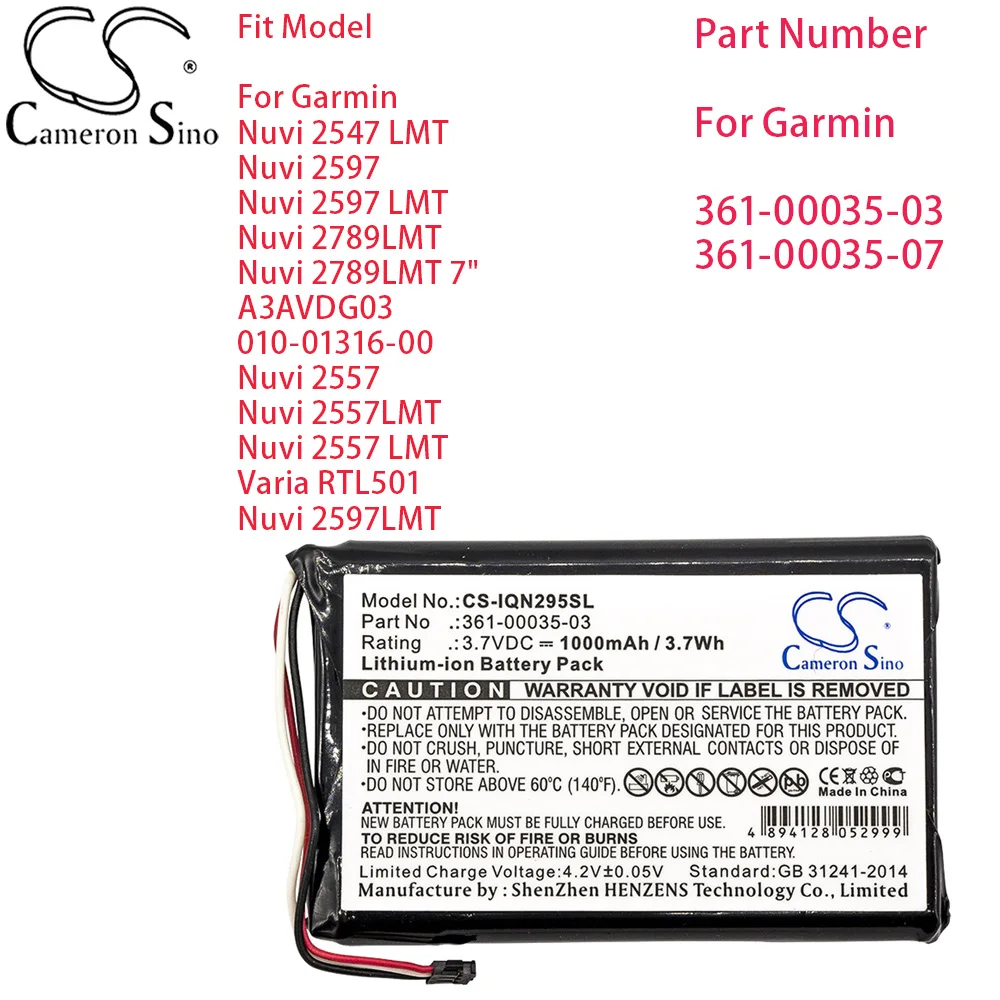 Gps, Navigator Batt…