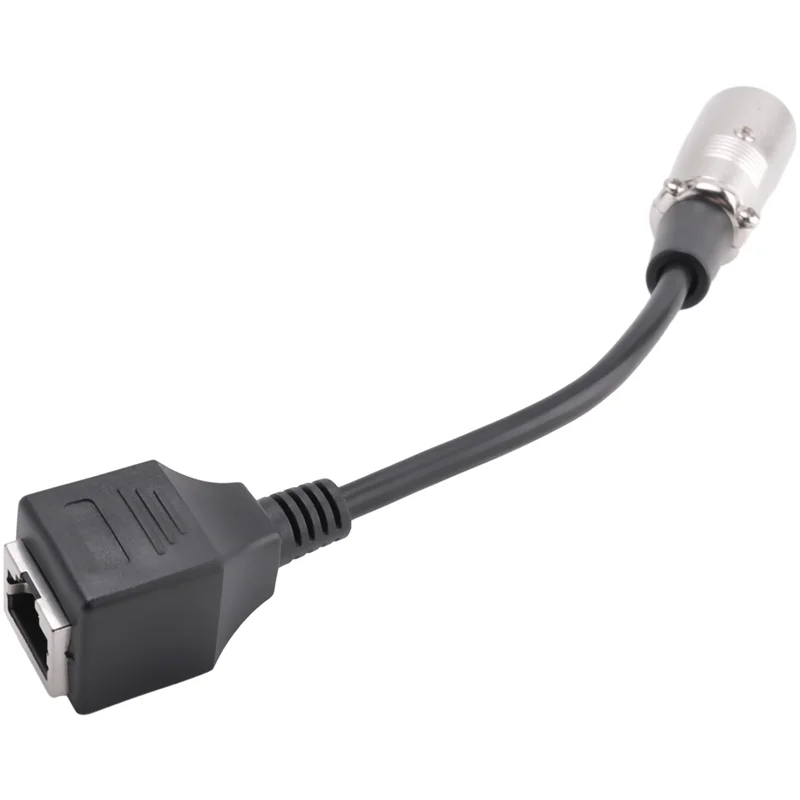 

Кабель-удлинитель AC88-DMX, 3-контактный разъем XLR к сетевому разъему RJ45, простая установка (штекер)