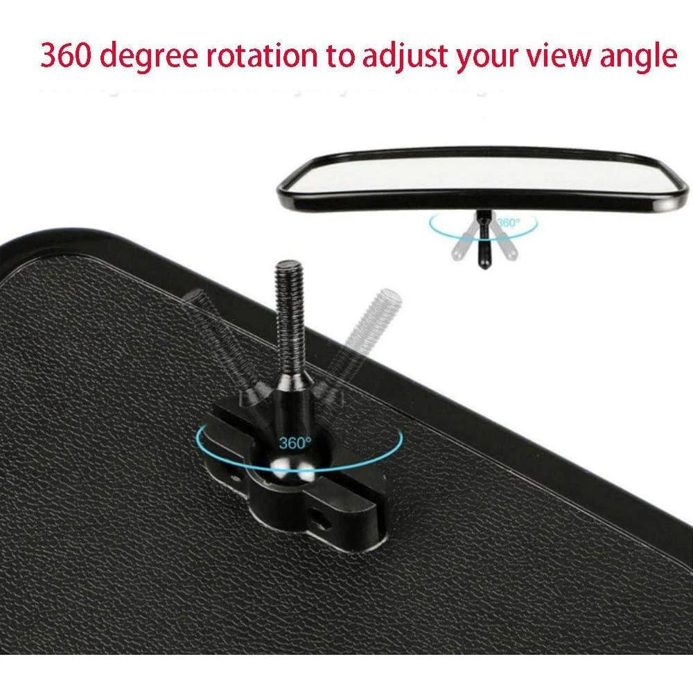 

1 PCS rearview mirror with installation accessories Fit for UTVs with 1.5"-2" roll cages