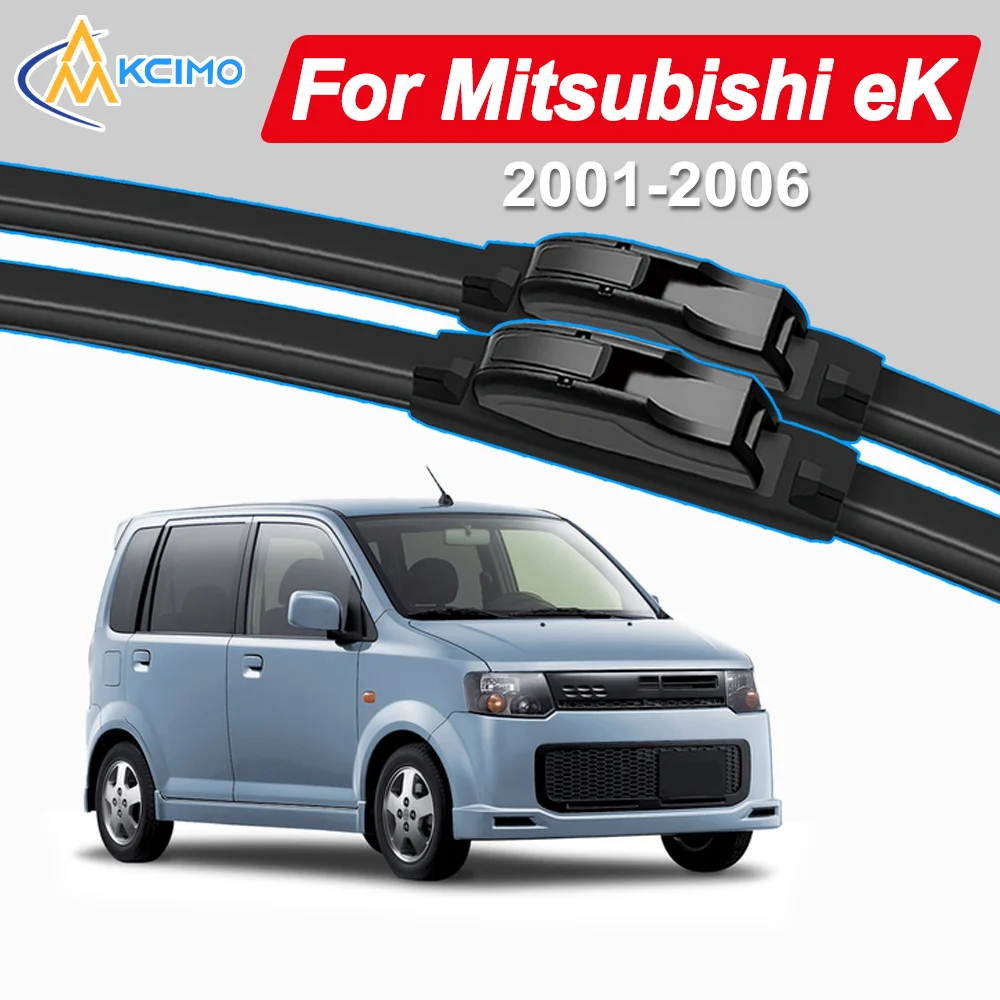 

2Pcs Front Windshield Wiper Blades For Mitsubishi eK H81/H91/NA0 2001-2006 Nissan Otti Windscreen Window Car Accessories