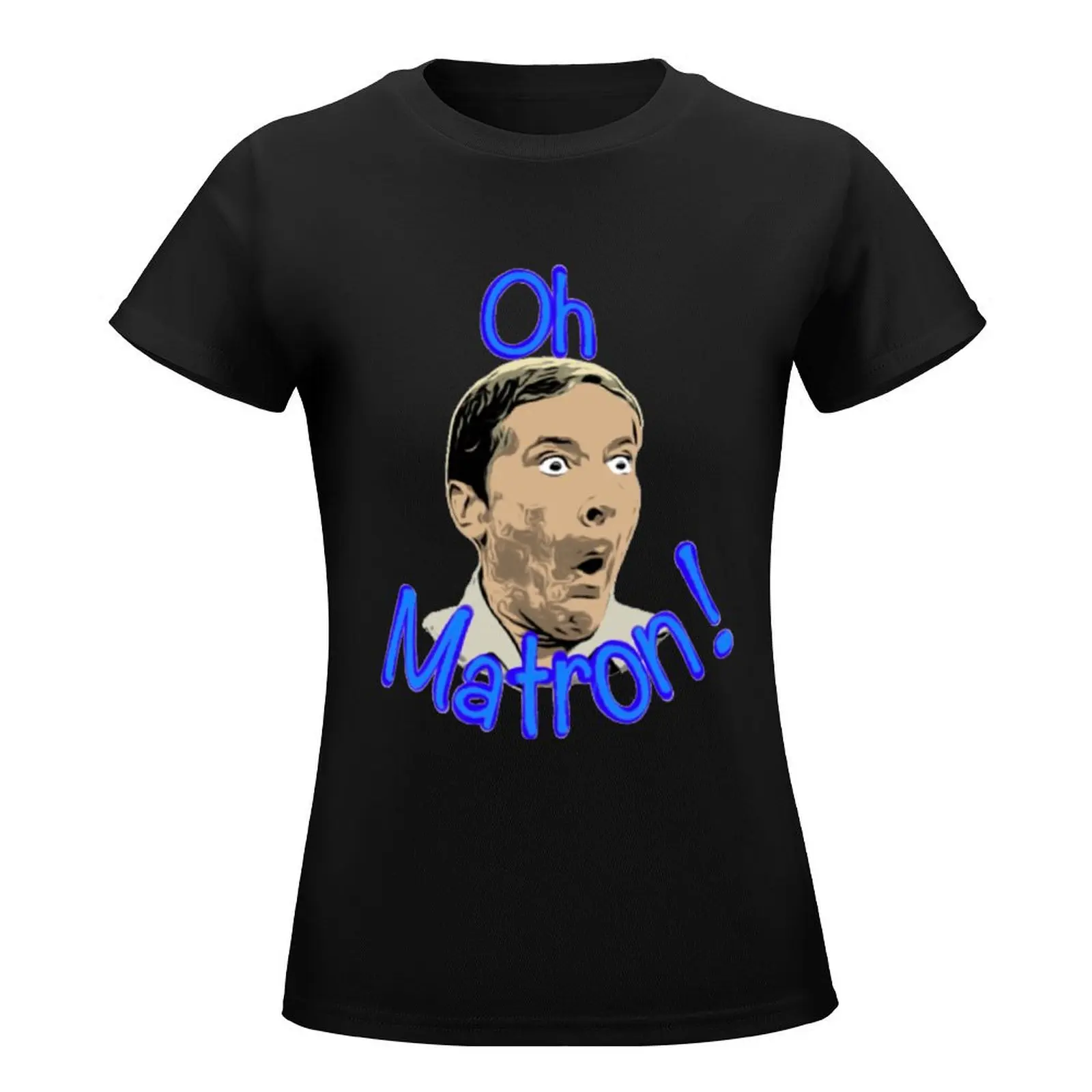 Oh matron! Kenneth Williams - carry on camping T-Shirt summer tops vintage clothes aesthetic clothes t shirts for Women