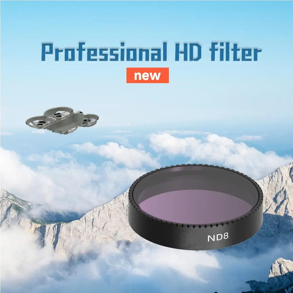 For DJI NEO Drone Filter Kit CPL Filter Anti-light Damage Filter STAR/Brushed Blue/Black Soft Drone Filter Drone Accessories