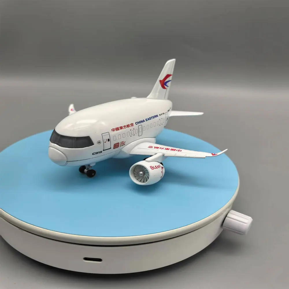 Aircraft Model Alloy Cartoon Q-Version Of China Eastern Airlines C919 China Eastern Airlines Q Version Egg Models Passenger Plan
