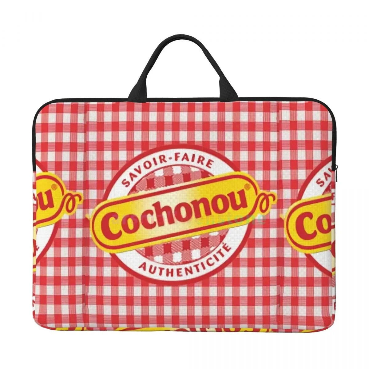 Cochonou-Saucisson Laptop Bag Computer Bag Office Business Travel 14 Inch Water Resistant Large Laptop Case