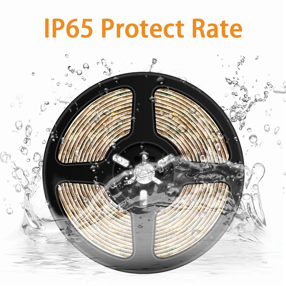 6500K Cold White Light LED Light Strip 4m Infrared Sensor LED Strip Light Motion Sensor Soft PCB Cabinet Light Cabinet Lighting