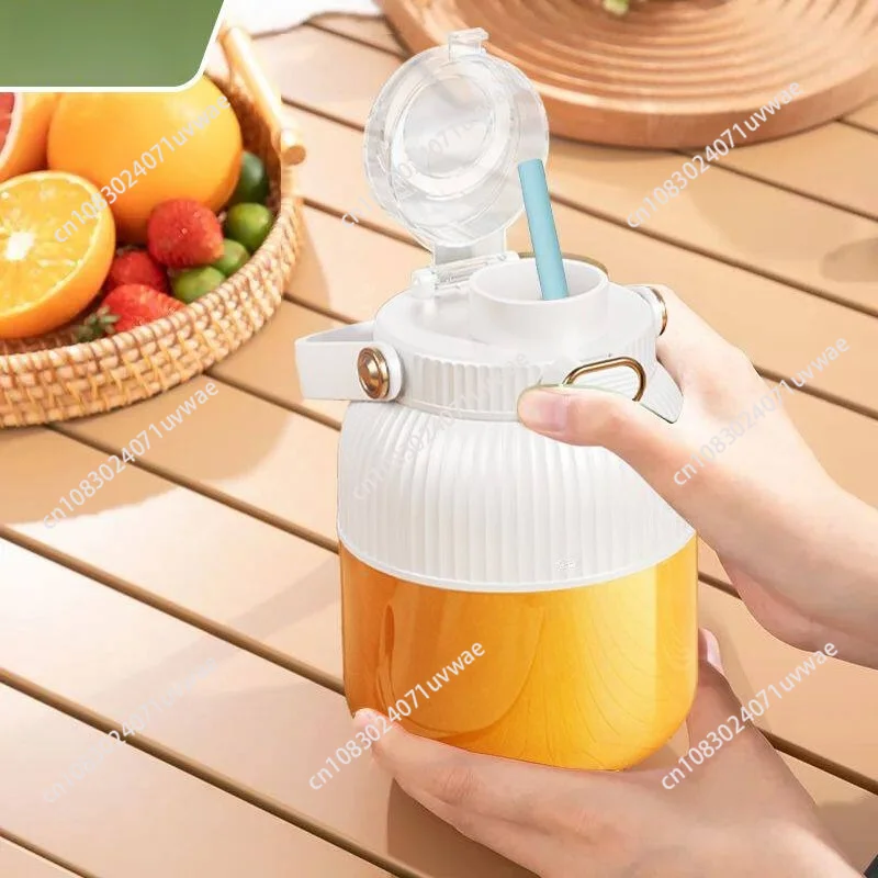 Portable 600ml Wireless Juicer with Versatile Mini Electric Stirrer  Universal Serial Bus Power Supply