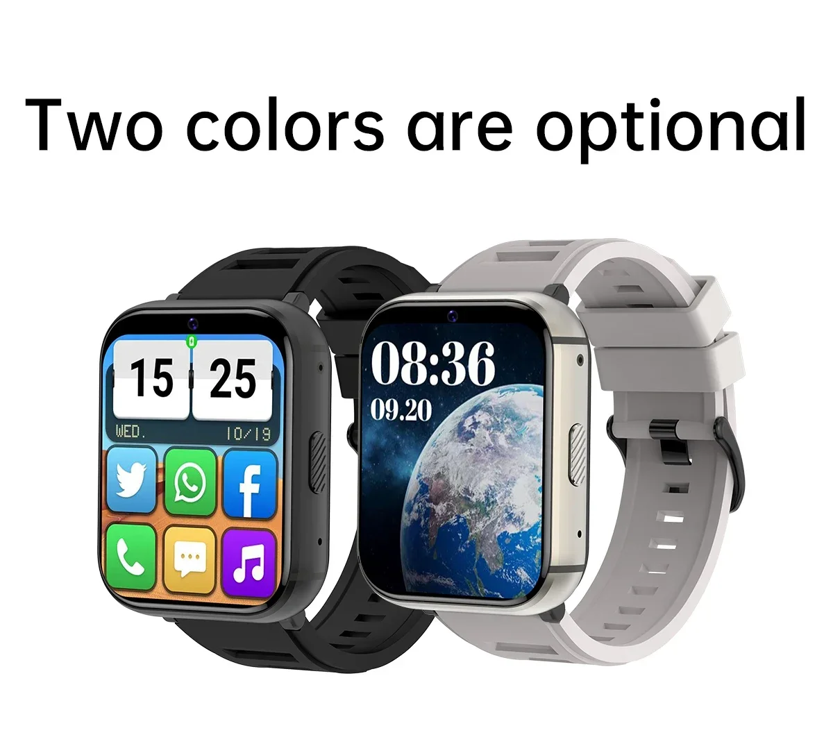 Q668 New Q668 GPS Smartwatch with 4G SIM Card 930mAh Battery Leather Band Android Watch with Camera WiFi Music Week Function